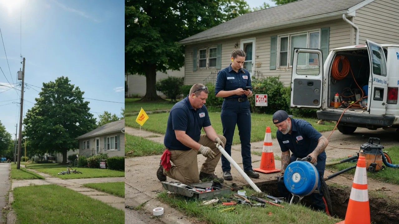 Sewer Line Repair in Grantsburg, IN near me